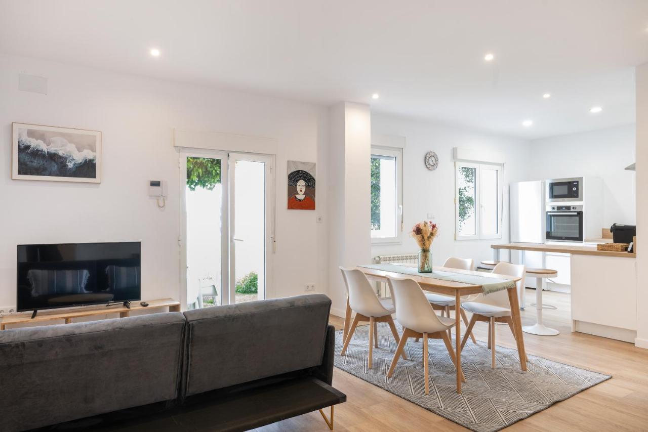 Apartamento Con Jardin En El Oviedo Antiguo ภายนอก รูปภาพ