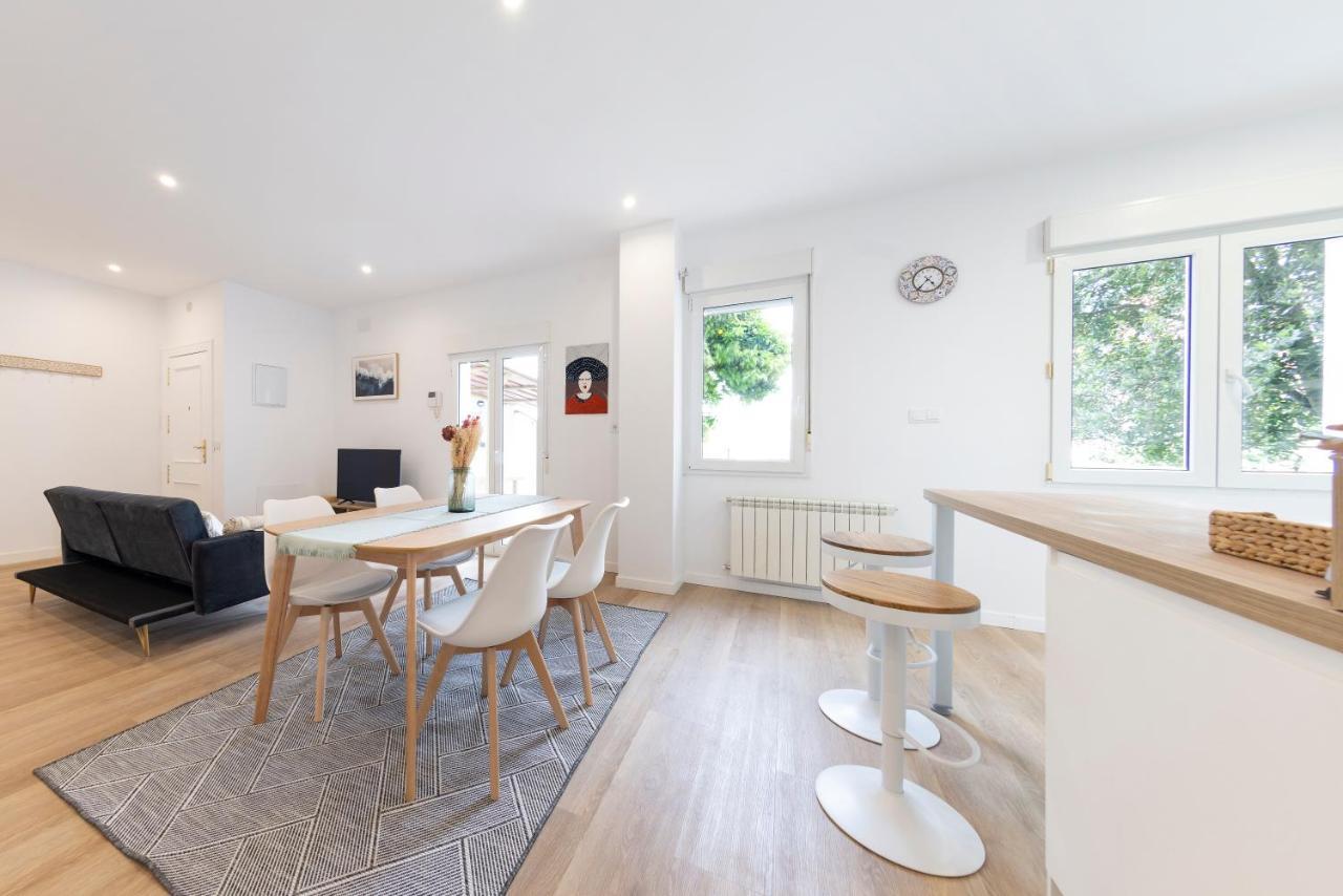 Apartamento Con Jardin En El Oviedo Antiguo ภายนอก รูปภาพ
