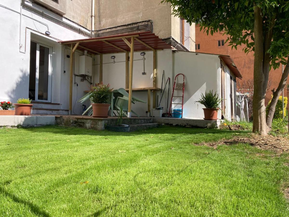 Apartamento Con Jardin En El Oviedo Antiguo ภายนอก รูปภาพ